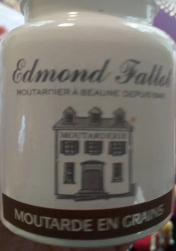 Moutarde en grain Edmond Fallot