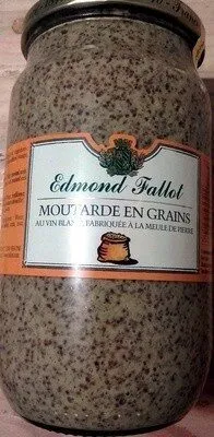 Moutarde en grains au vin blanc