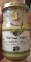 Moutarde au poivre vert