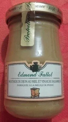 Moutarde de Dijon au miel et pain d'épices