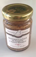 Moutarde a la fleur de noisette & vanille Bourbon