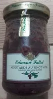 Moutarde au Pinot noir