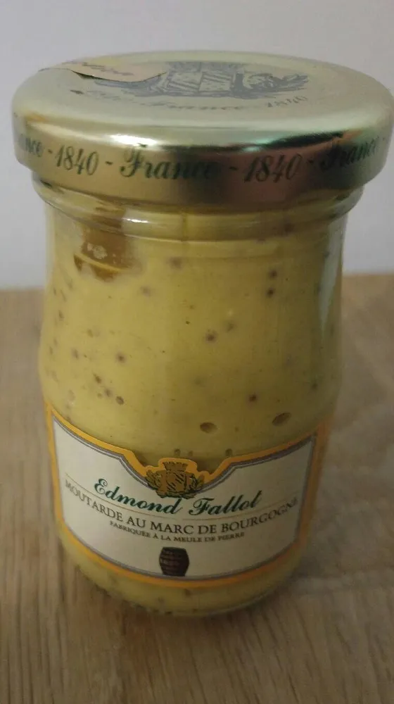 Moutarde au Marc de Bourgogne
