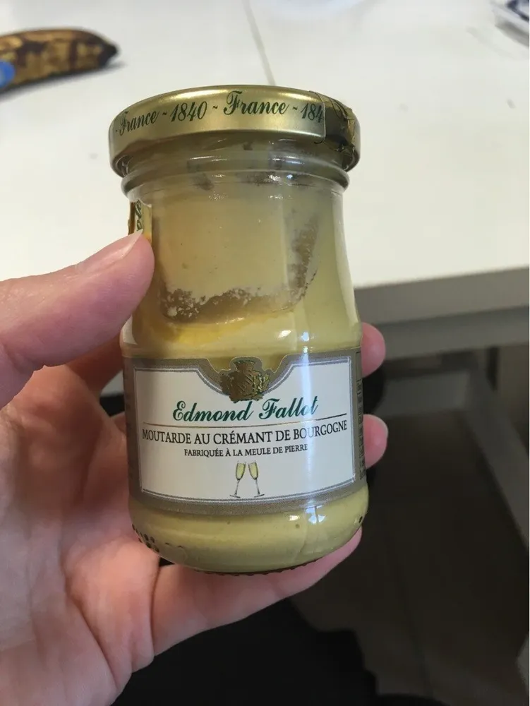 Moutarde au cremant de Bourgogne