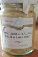 Moutarde aux algues Dulse et Baies Timut