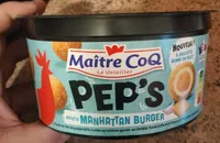 PEP'S RECETTE MANHATTAN BURGER