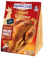 Le poulet du rôtisseur spécial micro ondes