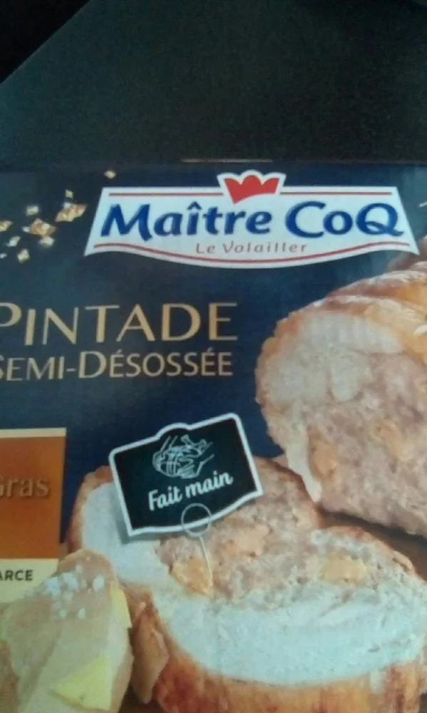 Pintade semi désossée