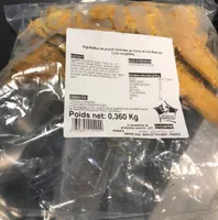 Aiguillettes de poulet curry coco