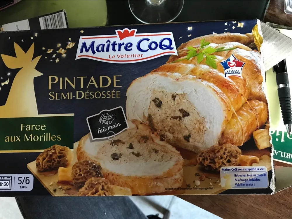 Pintade semi-desossée