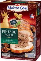 Pintade farcie Morilles et armagnac