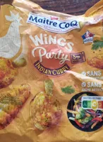 Wings party indian curry