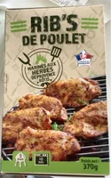 Rib’s de poulet marinés aux herbes de Provence rotis