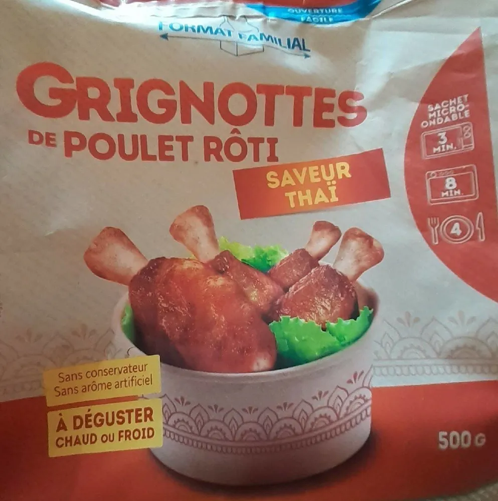 Grignottes de poulet thaï