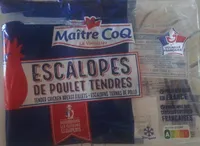 Escalopes de poulet tendres