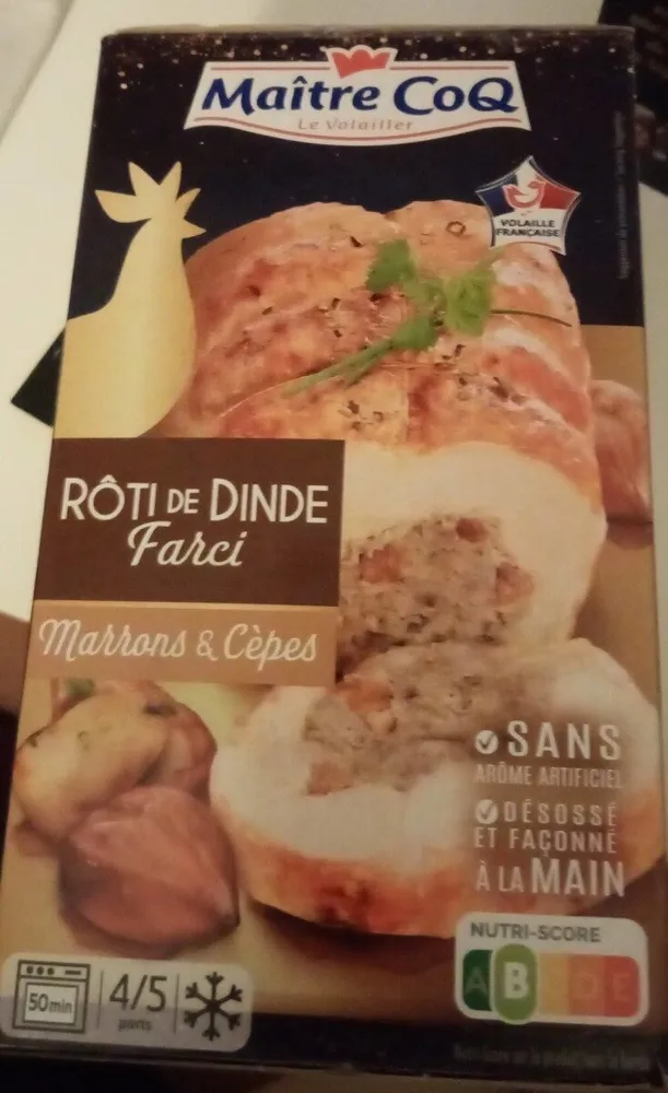 Rôti de dinde farci