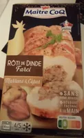 Rôti de dinde farci