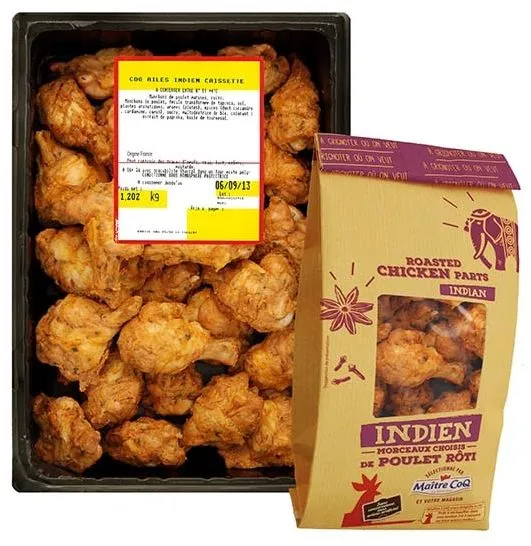 Bq Coq ailes indien + sac