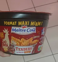 Coq en box tenders de poulet crusty