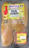 Filet de poulet thym citron
