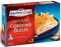 Cordon bleu 100% poulet x2