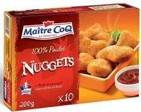 Nuggets 100% poulet 200g