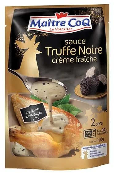 Sauce truffe noire crème fraîche