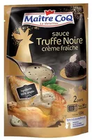 Sauce truffe noire crème fraîche