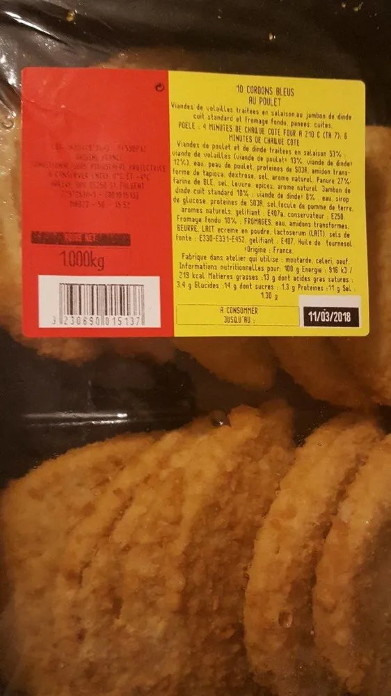 10 Cordons bleus