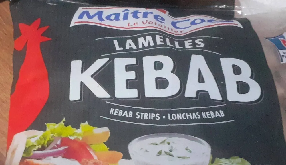 Lamelles kebab