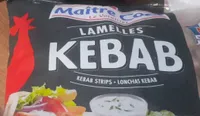 Lamelles kebab