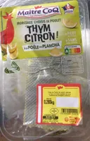 Poulet thym citron