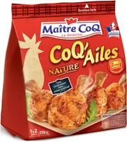 Coq ailes Nature 250g