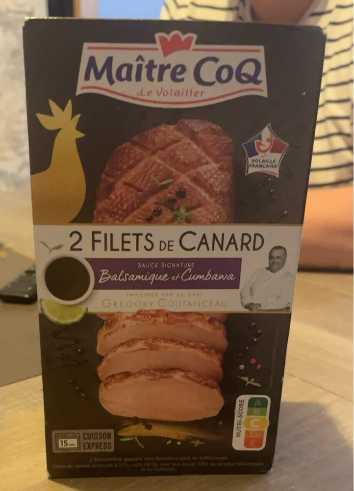 2 FILETS DE CANARD SAUCE SIGNATURE Balsamique et Cumbawa
