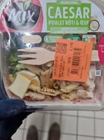 Salade poulet roti et oeuf