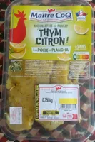 Aiguillettes de poulet thym citron