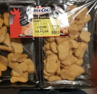 Maitre coq nuggets de poulet sous atmosphere lot