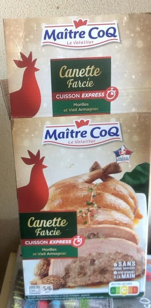 Canette farcie