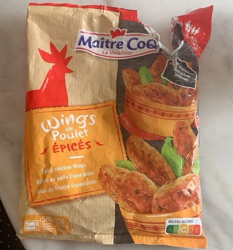 Wings de poulet épicés
