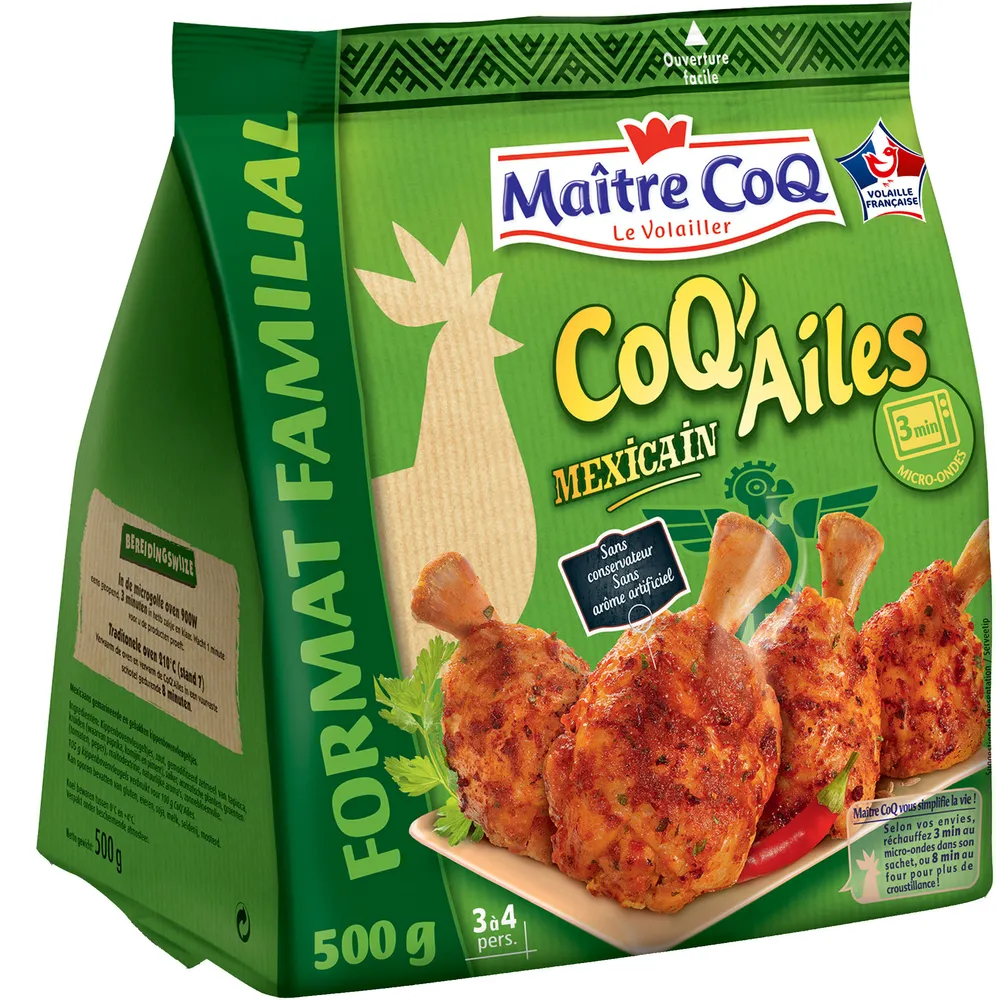 Maxi Coq' Ailes mexicain 500g