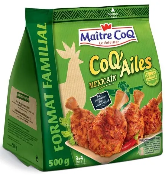 Coq ailes Mexicain (500g)