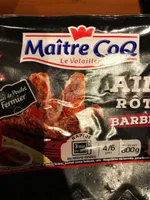 Ailes rôties Barbecue