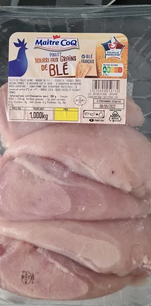 Filets de Poulet