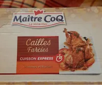 Cailles farcies