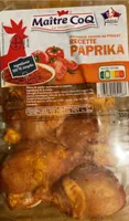 morceaux choisis de POULET RECETTE PAPRIKA