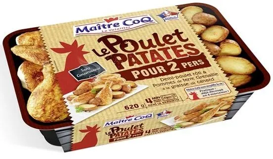 Le poulet patates