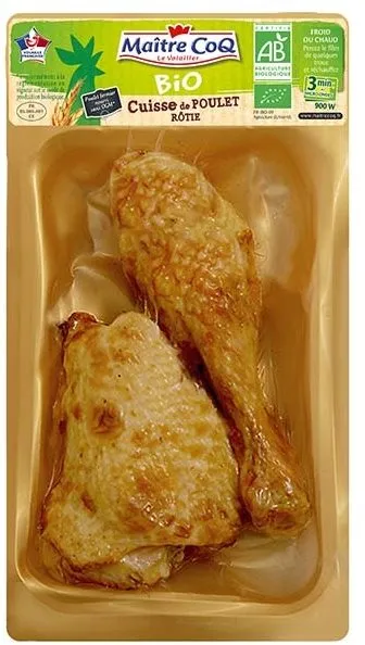 Cuisse de poulet rôtie