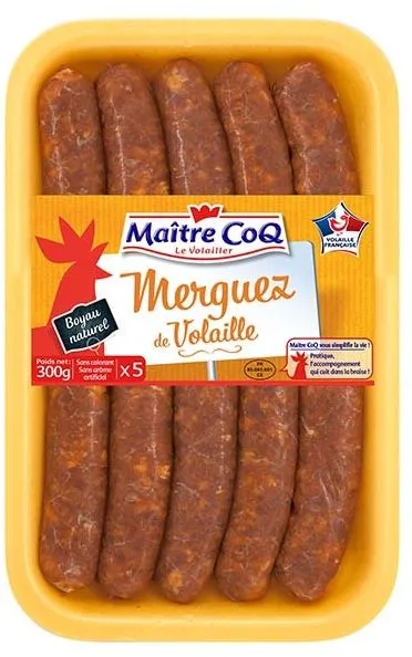 Merguez de volaille x5