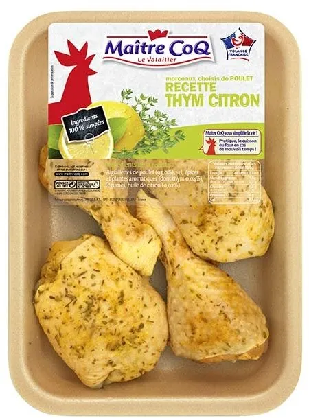 cuisse et hauts de cuisse au thym citron