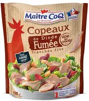 Copeaux de dinde fumées